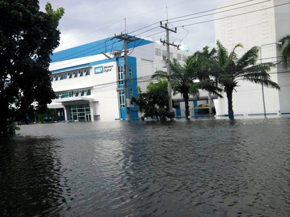 Western Digital plant flooded Western Digital plant flooded