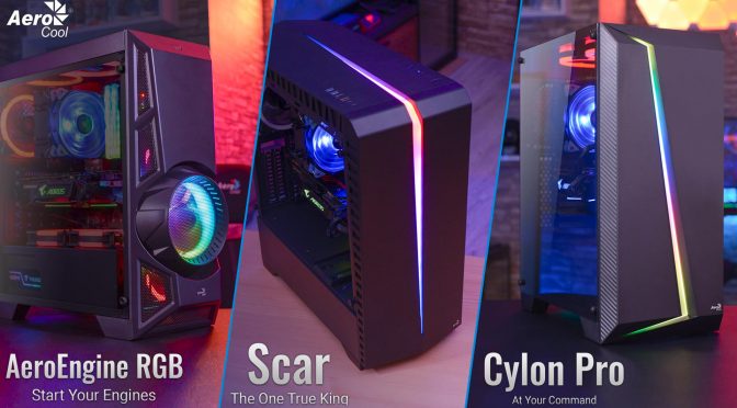 Aerocool wants to bring out your Darkside with new RGB cases