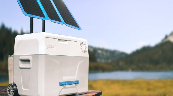 Using the heat to keep cool – GoSun Chill Solar powered cooler